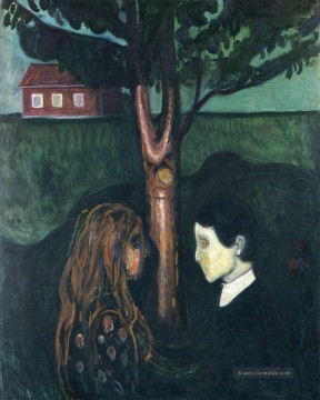 Edvard Munch Werke - Auge in Auge 1894 Edvard Munch